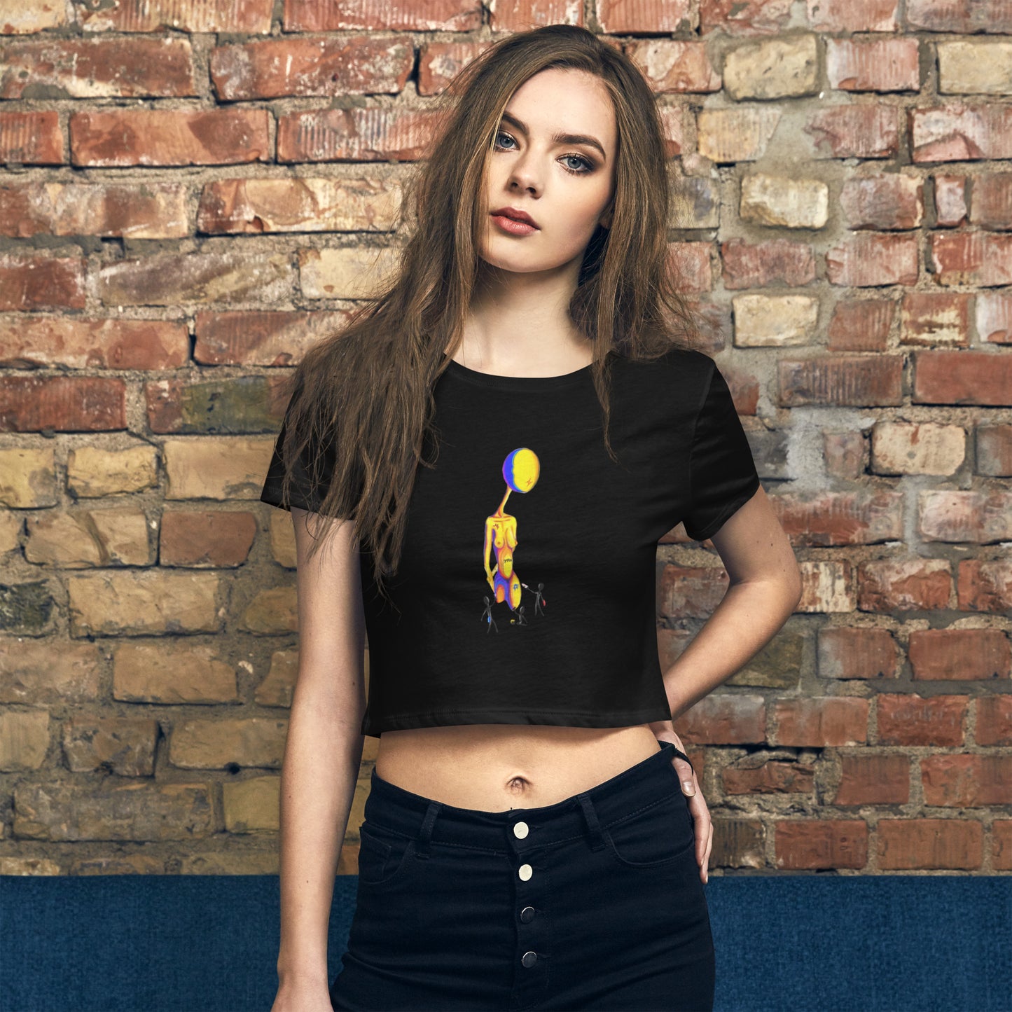 Women's St. Sage Crop Tee