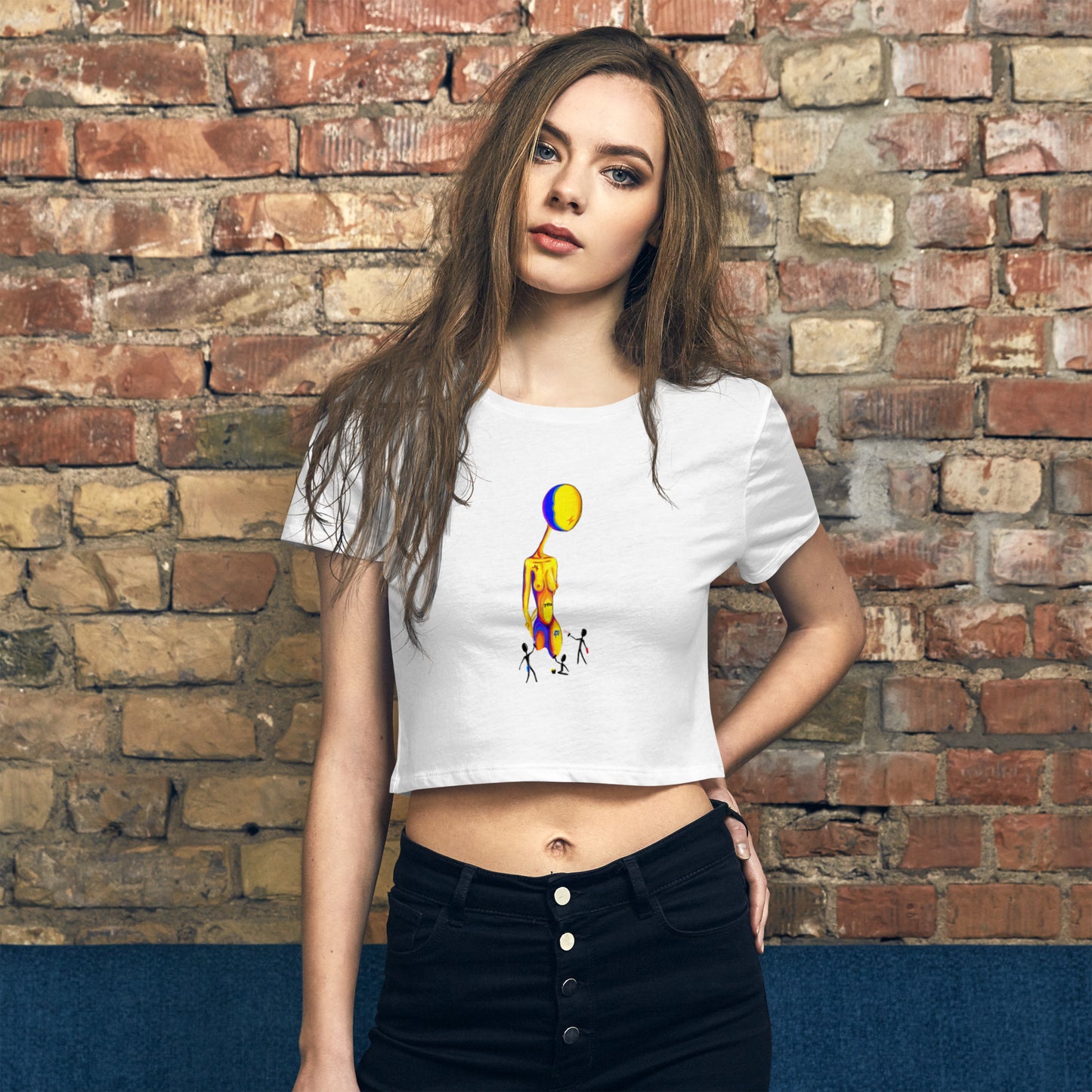 Women's St. Sage Crop Tee