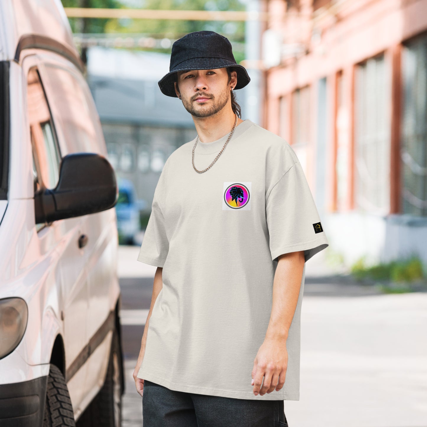 St. Sage oversized faded t-shirt