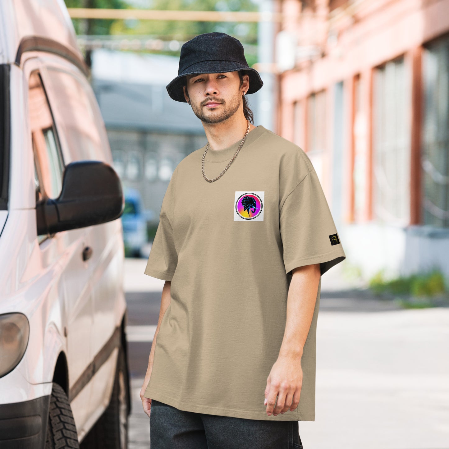 St. Sage oversized faded t-shirt