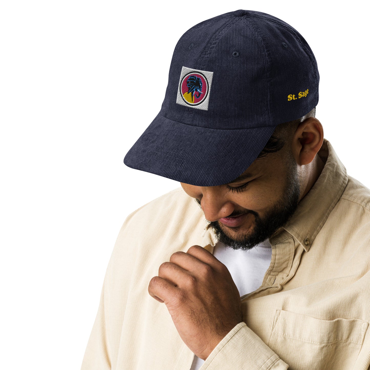 St. Sage Vintage corduroy cap